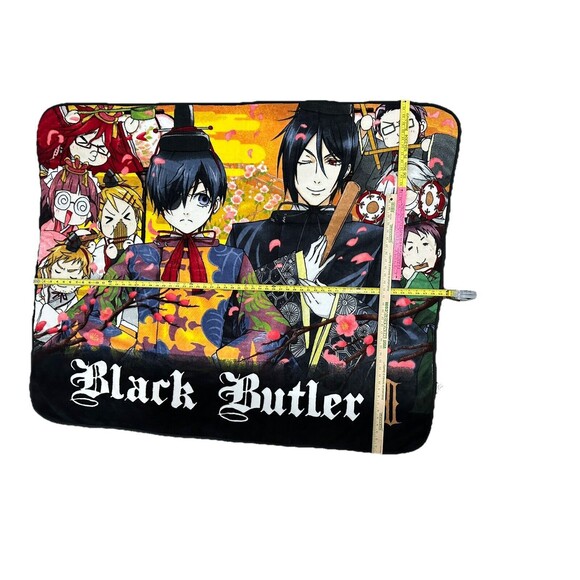 Black Butler II Blanket Anime Official 46x57 Graphic Blanket Lap Throw Manga - Picture 2 of 6